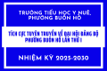 Trường Tiểu học Y Nuê, Phường Buôn Hồ, Tỉnh Đắk Lắk: Chủ động, tích cực trong công tác tuyên truyền Đại hội Đảng bộ Phường Buôn Hồ lần thứ I, nhiệm kỳ 2025-2030